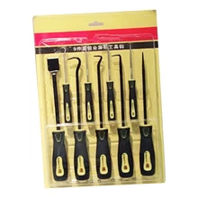 Хорошее качество 9 шт. Крюк-скребок и подобрать набор масло уплотнитель крючок уплотнительное кольцо уплотнение отвертка