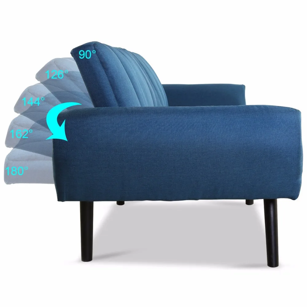 Диван кровать Giantex Futon раскладной матрас постельное белье премиум класса