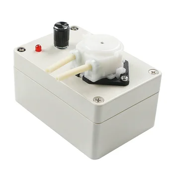

Adjustable Flow 24V Peristaltic Pump Micro Self-priming Lab Dosing Liquid Water Pump EPT/Silicone tube For Medical Laboratory