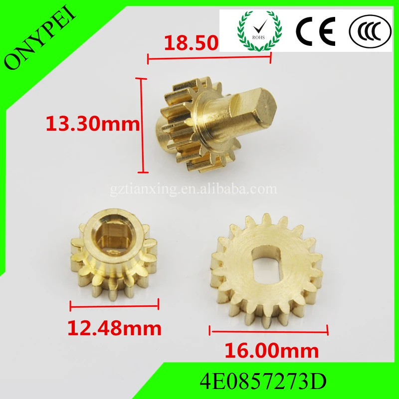 

3x 4E0857273D Replacement Set Kit Metal Screen Mechanism Gear For Audi A8 S8 MMI