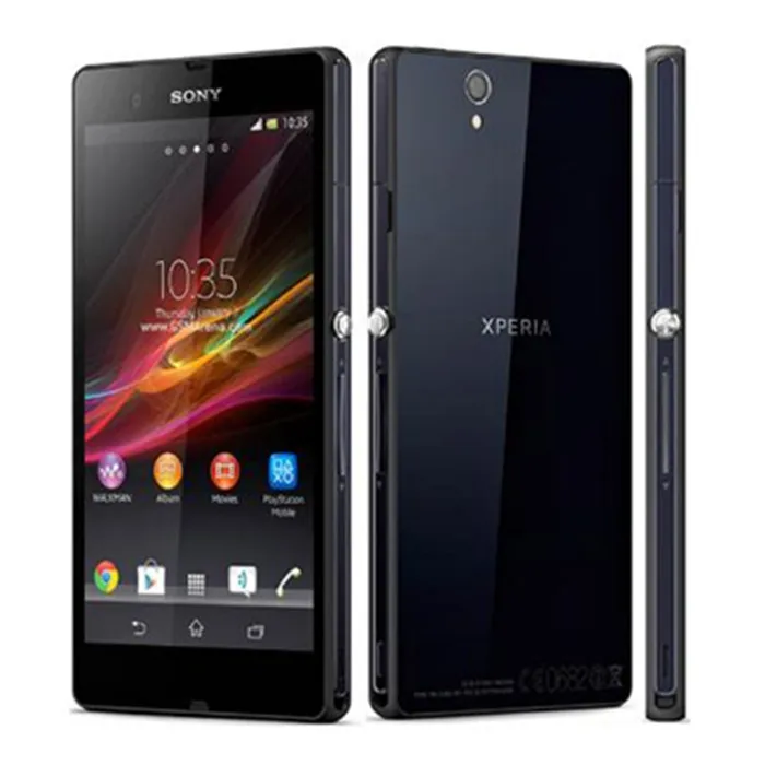 sony Xperia Z L36h C6602 C6603 5," сенсорный экран 13.1MP четырехъядерный 2G ram 16GB rom 3g& 4G мобильный телефон 1080P Smatphone