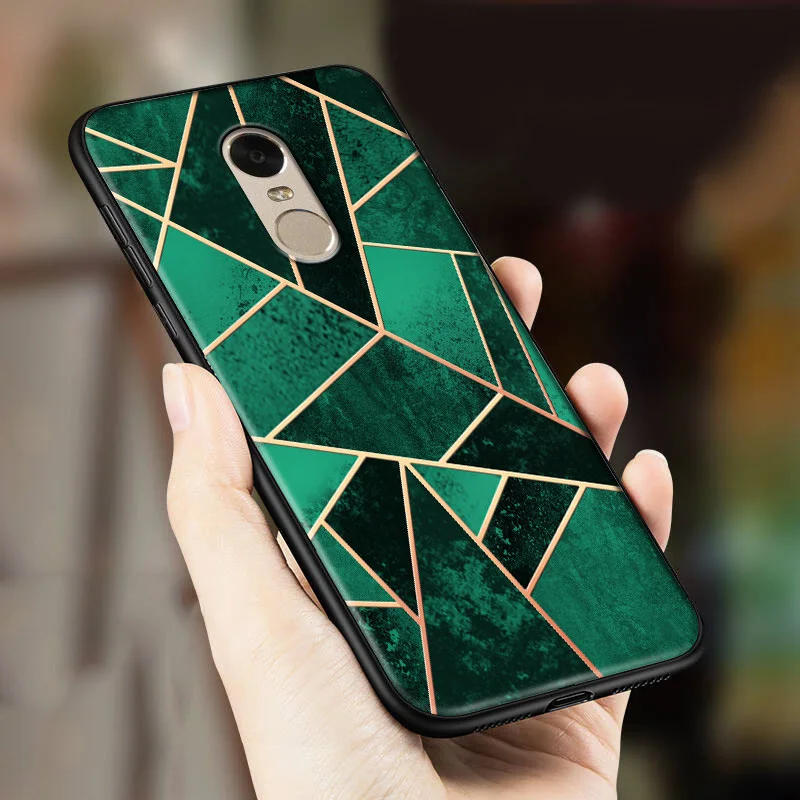 geometric silicone case redmi note 4 (14)