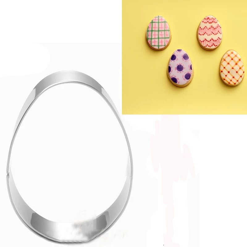 Buy 2015 Metal Kids Easter Egg Shape Cookie Cutter