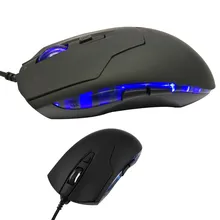 USB Проводная 1000 точек/дюйм 6 кнопок оптическая игровая мышь светодиодный подсветка для ПК компьютера ноутбука Adroit портативный Plug and Play