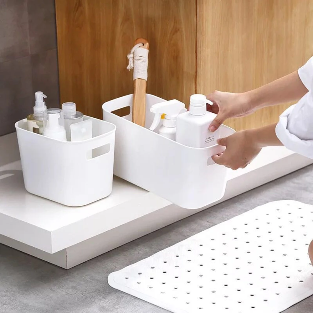 

Home Laundry Basket Desktop Storage Basket Sundries Underwear Toy Storage Box Cosmetic Book Organizer Stationery Container