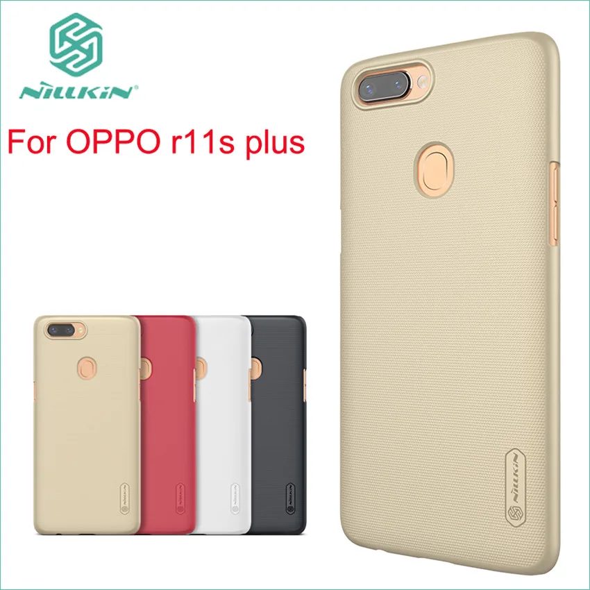 

Nillkin Case For OPPO r11s plus Cover Plastic Case For OPPO r11s plus High Quality Super Frosted Shield Hard Case
