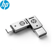 hp X5000M металлический OTG type-C USB 3,1 USB флеш-накопитель для смартфонов/планшетов/ПК 16 ГБ 32 ГБ 64 Гб Флешка высокая скорость St