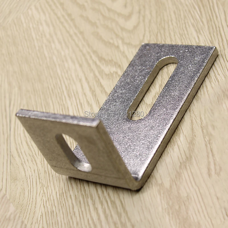 

stainless steel wall bracket L type fixed connection furniture fitting household hardware part Embedded parts