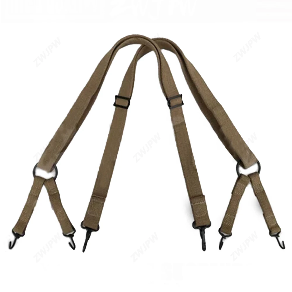 

WW2 US USMC M1941 SUSPENDER BACKPACK STRAP HIGH QUALITY EQUIPMENT BELT