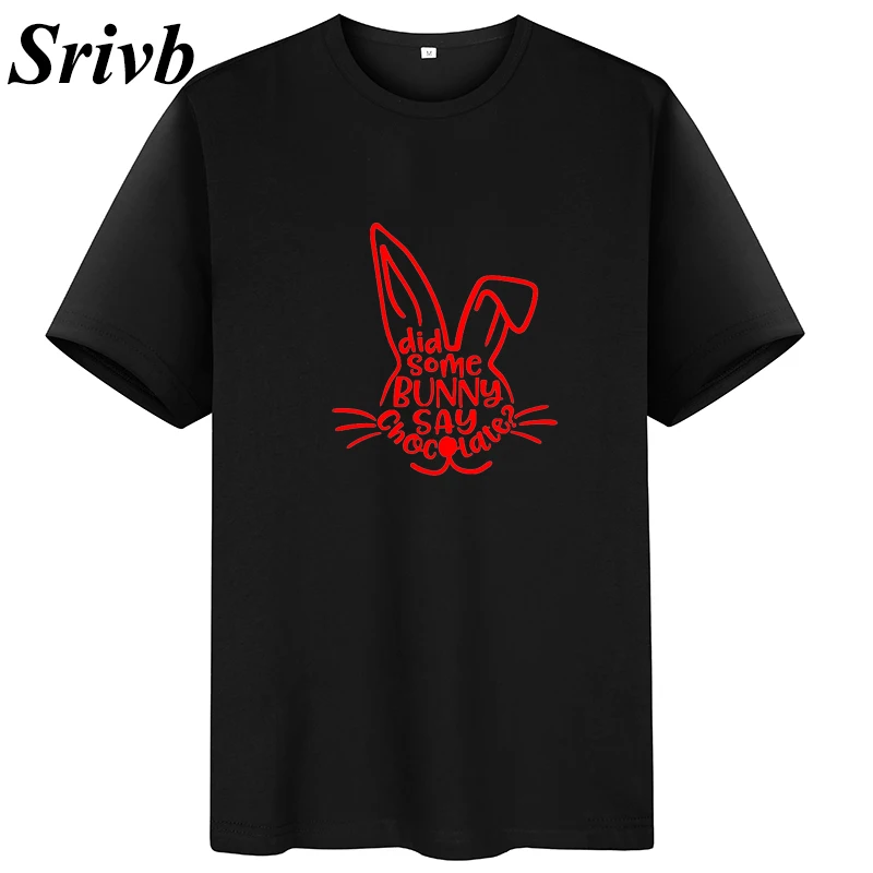 Srivb Did Some Bunny Say Женская Футболка harajuku большого размера модная женская футболка с