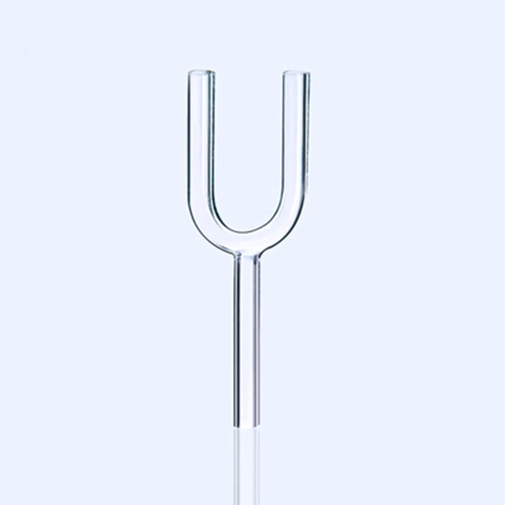 Tubo conector en forma de U de vidrio para laboratorio, diámetro exterior aproximadamente 9mm|Matraz| - AliExpress