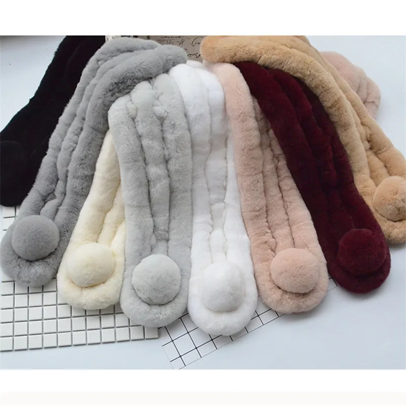 

2019 Sale Fashion Women's Winter Artiflcial Fur Warm Scarf Thickening Skin Herbal Skin Herbal Skin Scarf A Variety Of Colors.