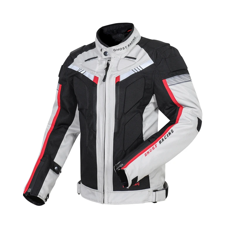 Winter Motorcycle Jacket Motorbike Riding Jacket Windproof Motorcycle Full Body Protective Gear Armor Autumn Moto Clothing - Цвет: 02H