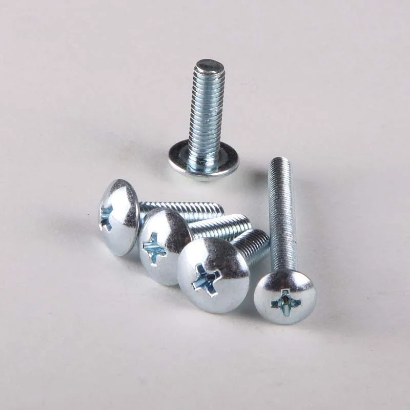 

30PCS Large Flat Head Phillips Machine Screw / Phillips Flat Head Screw Groove / Umbrella Head Ccrews M3 * 8