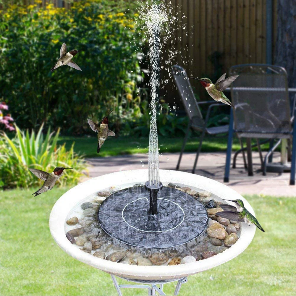 1,5 Вт Модернизированный солнечный фонтан миниатюрный плавающий водяной насос садовые инструменты для украшения
