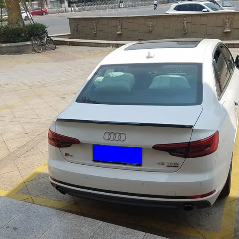 Спойлер для Audi A4 тип спойлера из АБС материала заднее крыло автомобиля праймер