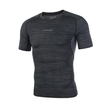 Fannai мужское моделирующее белье Корсет Футболка летняя спортивная одежда для фитнеса мужская спортивная рубашка для бега тренажерный зал тренировки Фитнес Спорт T-Shi