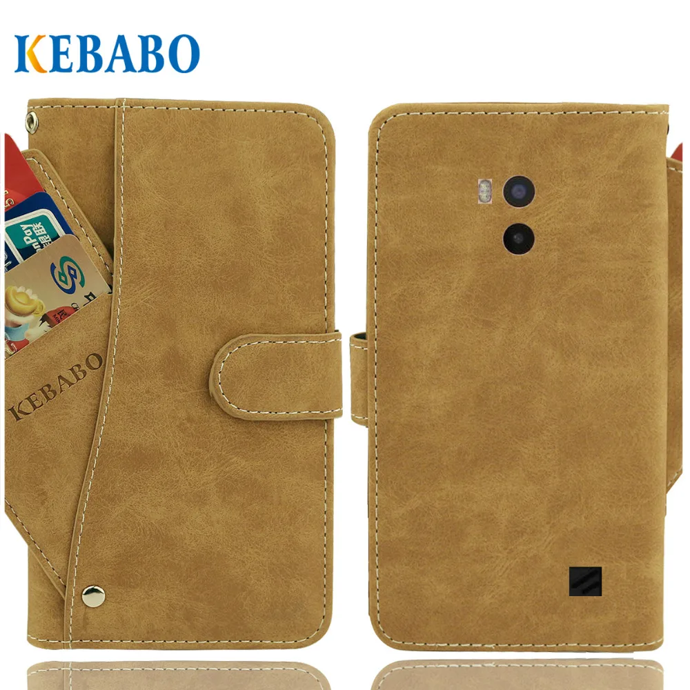 Кожаный чехол-кошелек Ulefone Armor X2 откидные винтажные Кожаные чехлы с отделениями