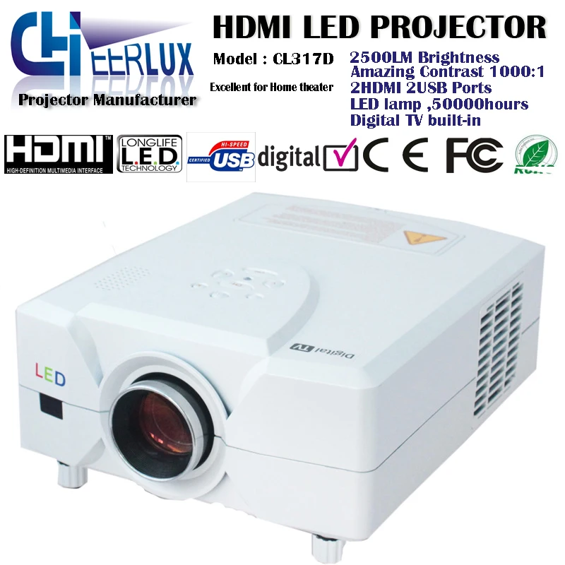 cheap home cinema audio projectors with tv tuner & home cinema speakers