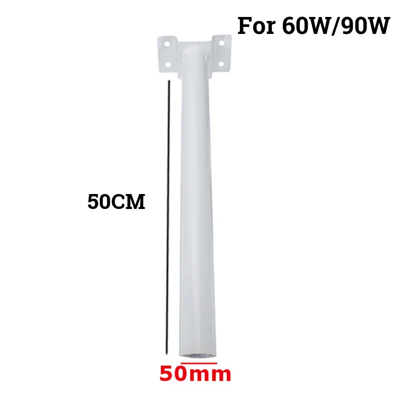 1 Piece 50cm Pole Светодиодный светильник на солнечной батарее, настенный уличный светильник 30 Вт/60 Вт/90 Вт, Радиолокационная Индукционная наружная лампа синхронизации+ пульт дистанционного управления, водонепроницаемая лампа безопасности для садового двора - Испускаемый цвет: 1 Piece 50cm Pole