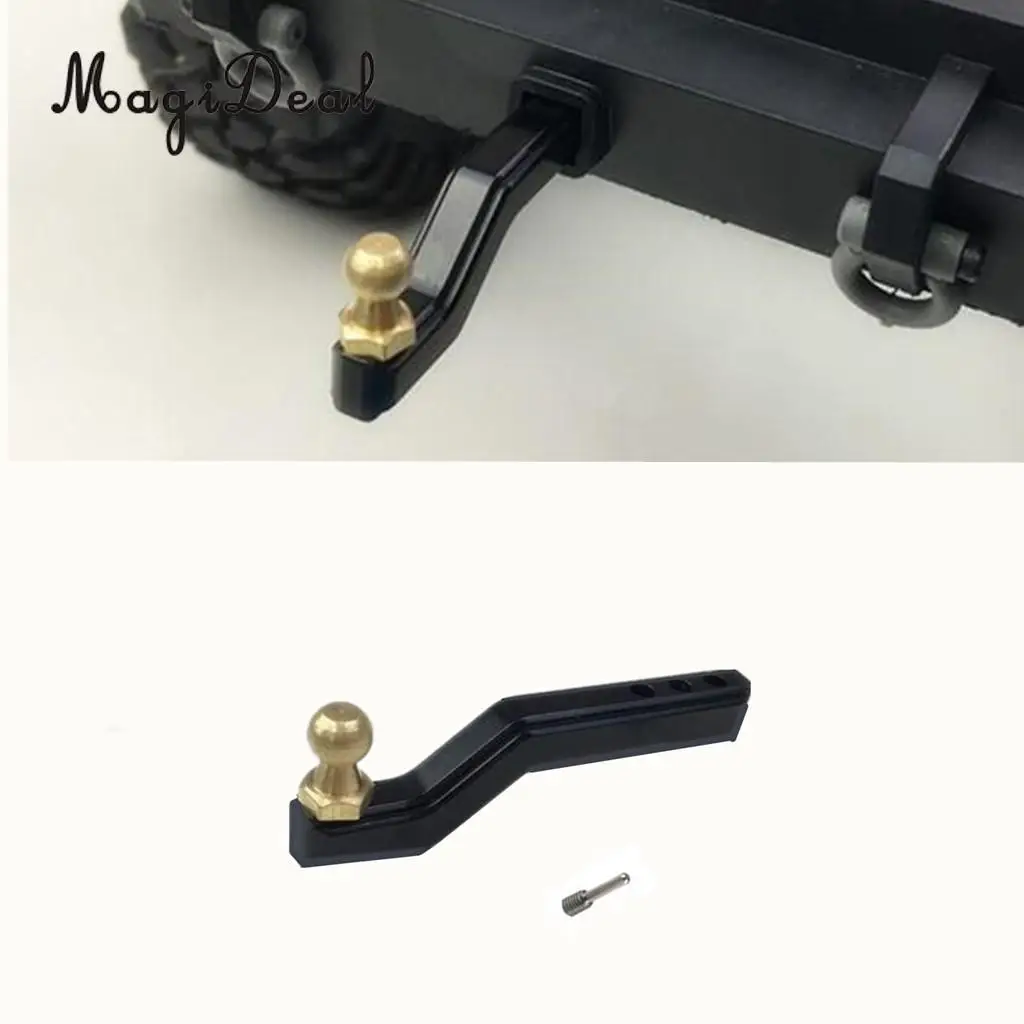 1Pc Metal Trailer Drop Hitch Receiver for 1/10 RC Traxxas TRX-4 TRX4 Trail Crawler Truck Replacement Parts