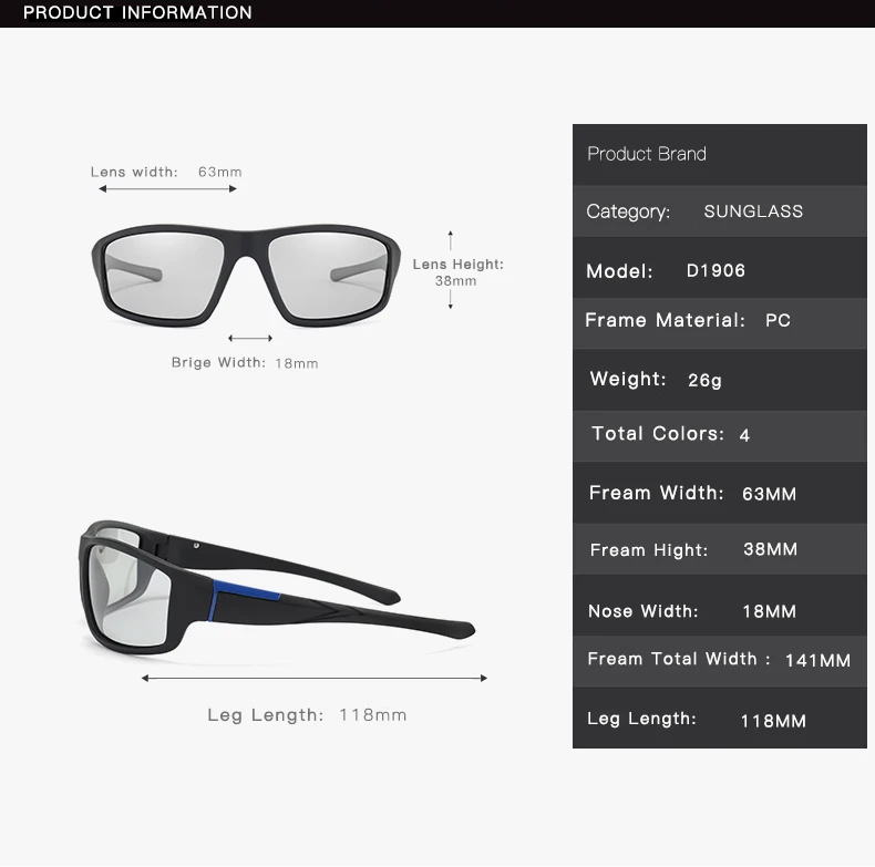 Классические фотохромные солнцезащитные очки мужские поляризованные очки-хамелеоны женские очки для вождения антибликовые очки Gafas De Sol UV400