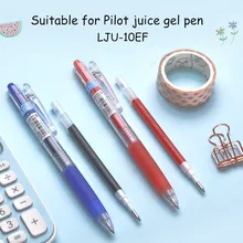 Пилот 0,5 мм черный/красный/синий пополнения чернил(LP2RF-8EF) для сока Гель Шариковая ручка(LJU-10EF) 4 шт./лот многоразового Ultra Fine Point