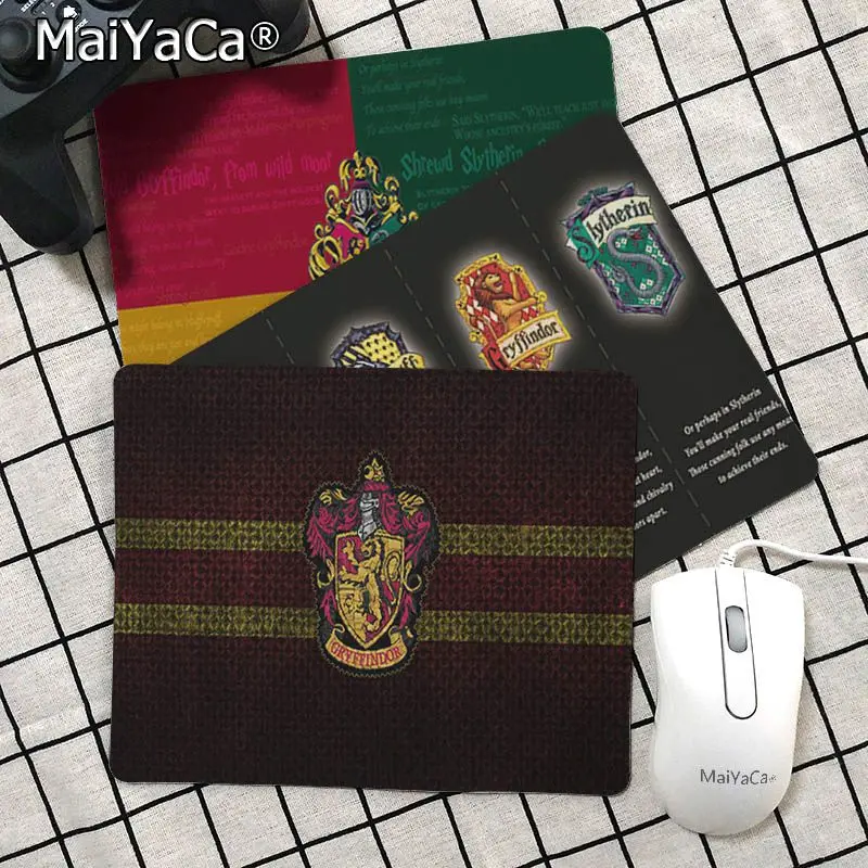 

Maiyaca Slytherin School Logo Laptop Gaming Mice Mousepad Rubber PC Computer Gaming mouse pad