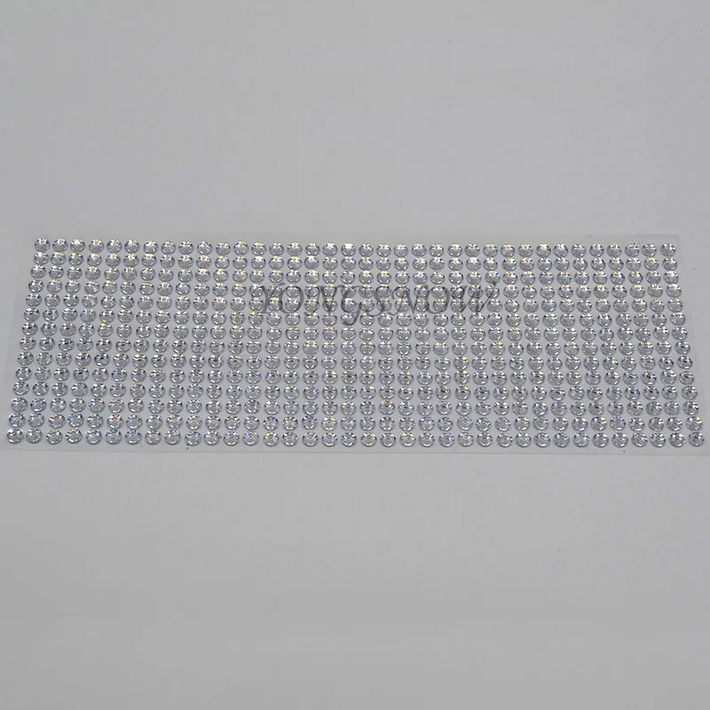 1 sheet 504pcs 6mm albums rhinestone stickers acrylic sticker phone diamond sheet stickers