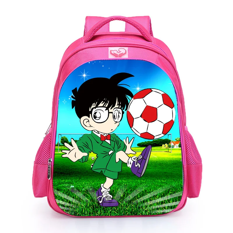 

Anime Detective Conan cosplay 2017 new child cute backpack student campus leisure cartoon animal backpack child birthday gift