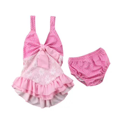 Для малышей кружевное платье-пачка для Рух бикини купальный костюм Юбка-брюки для девочек, многослойная юбка-пачка летняя одежда наряды