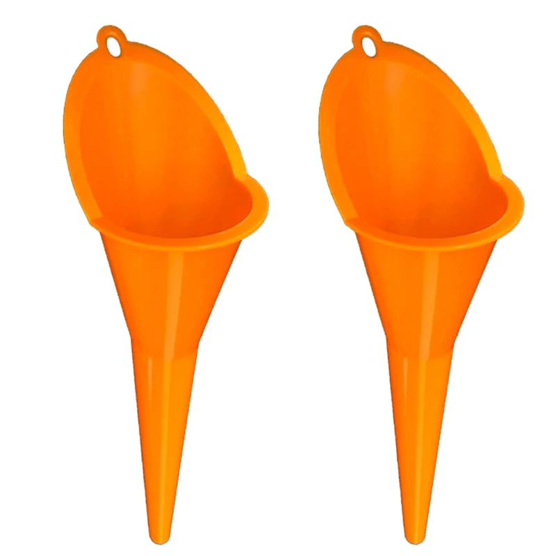 

28*6.8cm Neck Funnel Oil Plastic Dropper Car Refueling Filler For Harley Touring
