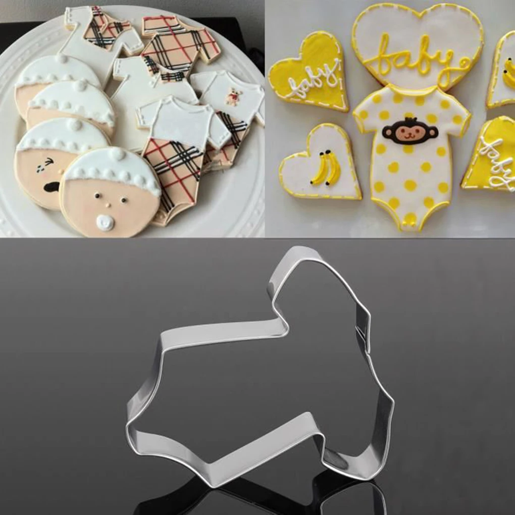 

Baby Toy Cake Mold Flour Baking Cutting Die Pastry Printing Mould Cutter Decorating DIY Home Baking Craft Tools Set