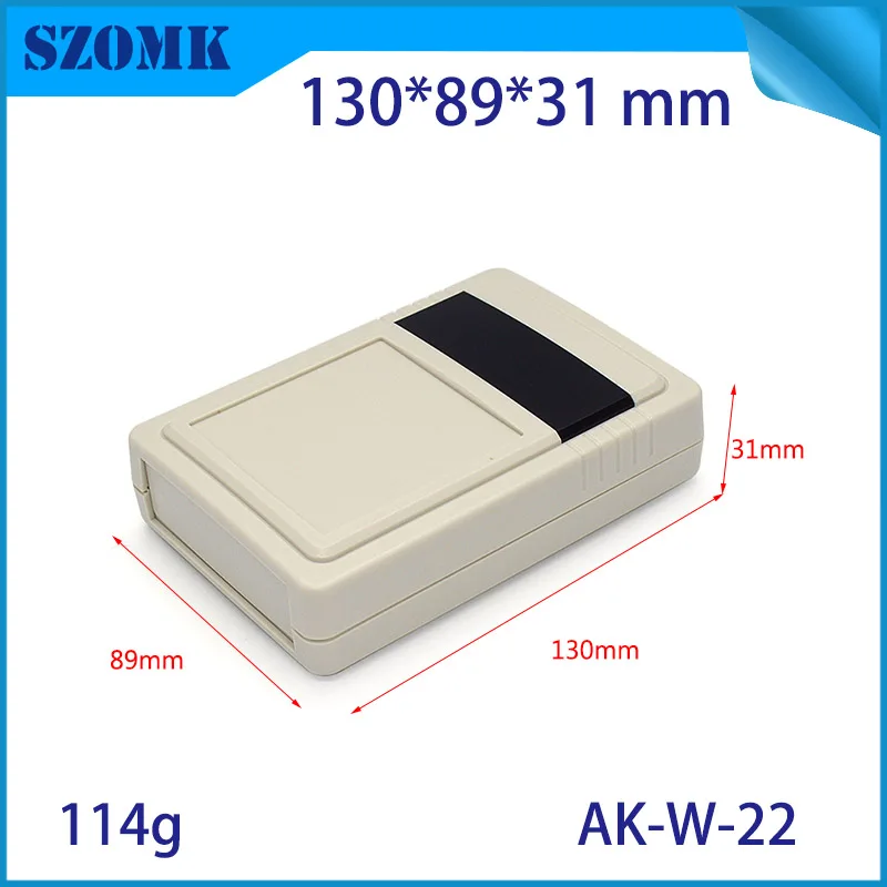 

Wall mounting plastic enclosure 130*89*31mm box enclosure abs case electronics enclosure szomk junction box housing case pcb