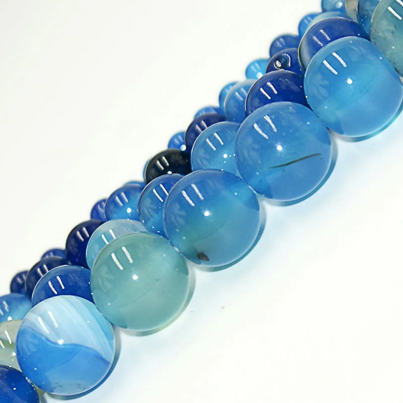 Blue Striped Agate 蓝条纹玛瑙