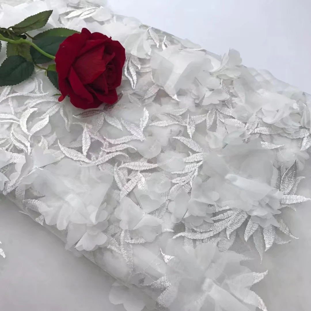 Красивая африканская кружевная ткань кораллового цвета 3d чистая горячая