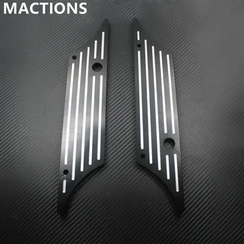 

Black Metal Aluminum CNC Billet Hard Saddlebag Latch Cover for Harley Touring 1993-2013
