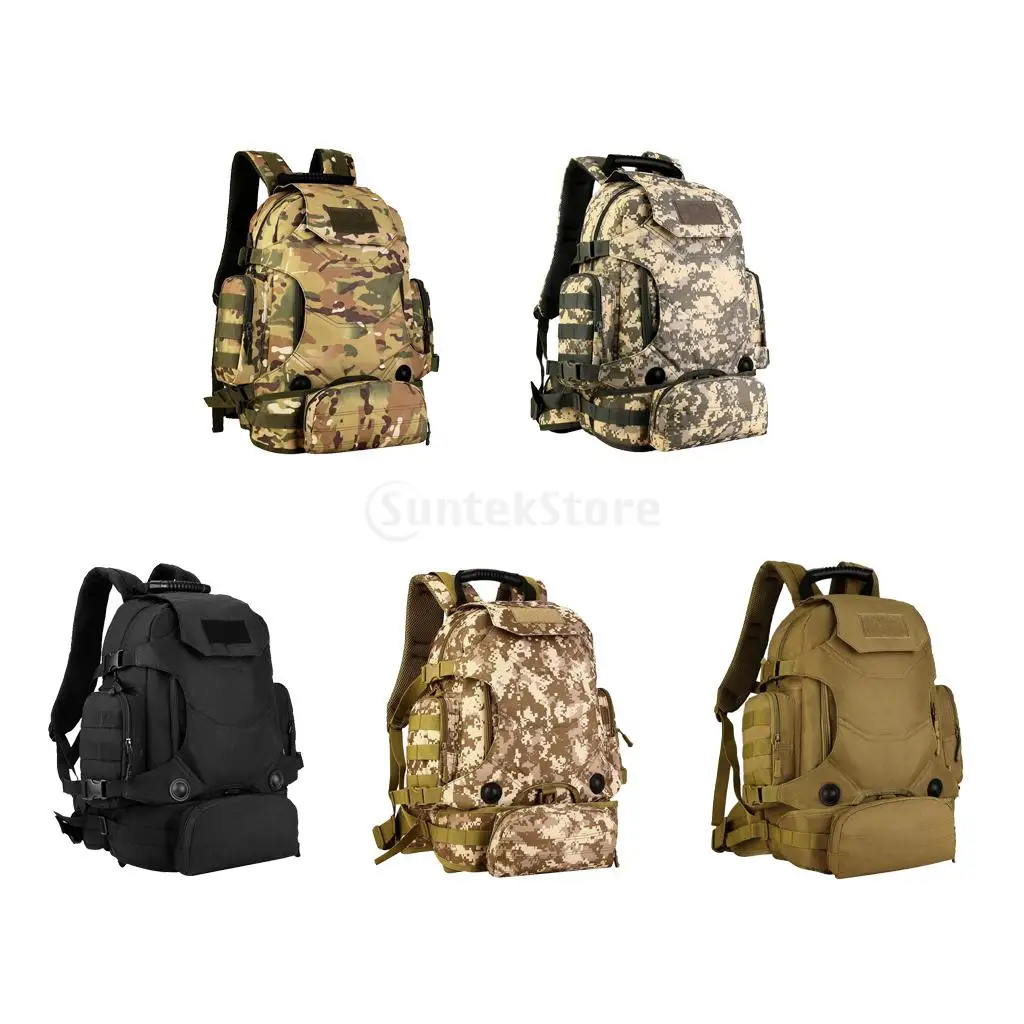 

40L Molle Nylon Outdoor Sports Camping Hiking Fishing Hunting Trekking Mountaineering Climbing Waterproof Backpack Rucksack Bag