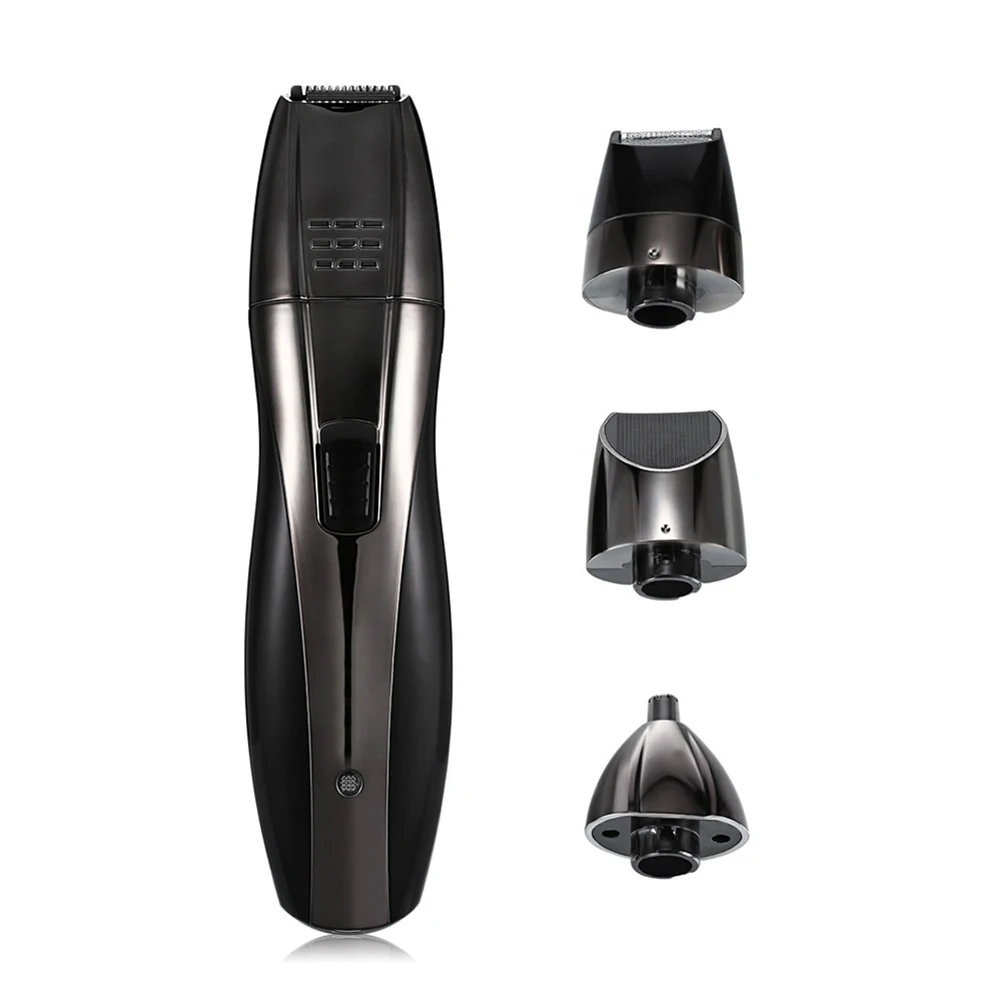 

3 In 1 Rechargeable Nose Beard Trimmer Ear Sideburns Hair Trimmer Clipper