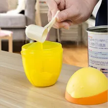 Мультяшный Пингвин Матовая коробка для сухого молока ребенок новорожденный специальный три молока порошок из портативной коробки