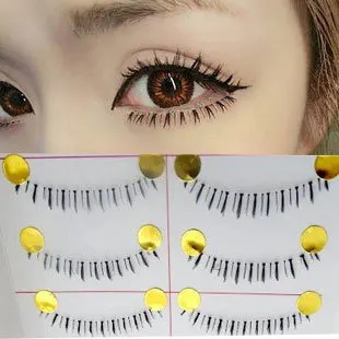 Оптовая продажа густые накладные ресницы ручной работы натуральные прозрачные