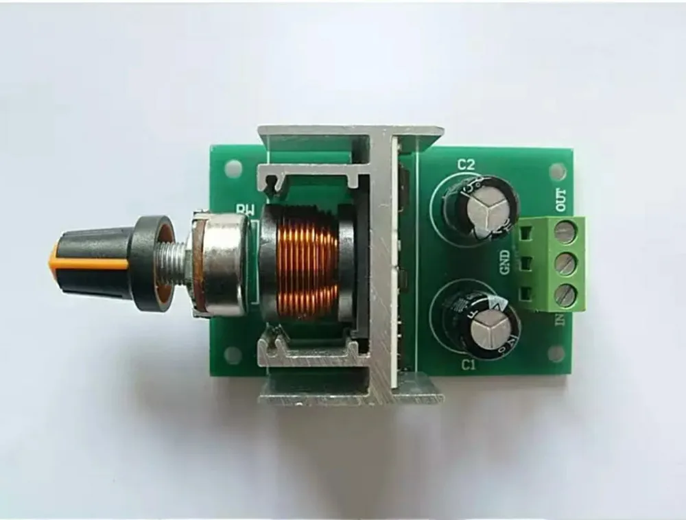 

Dc motor speed controller: PWM/stepless speed regulation switch /5v -40v 3a lzx