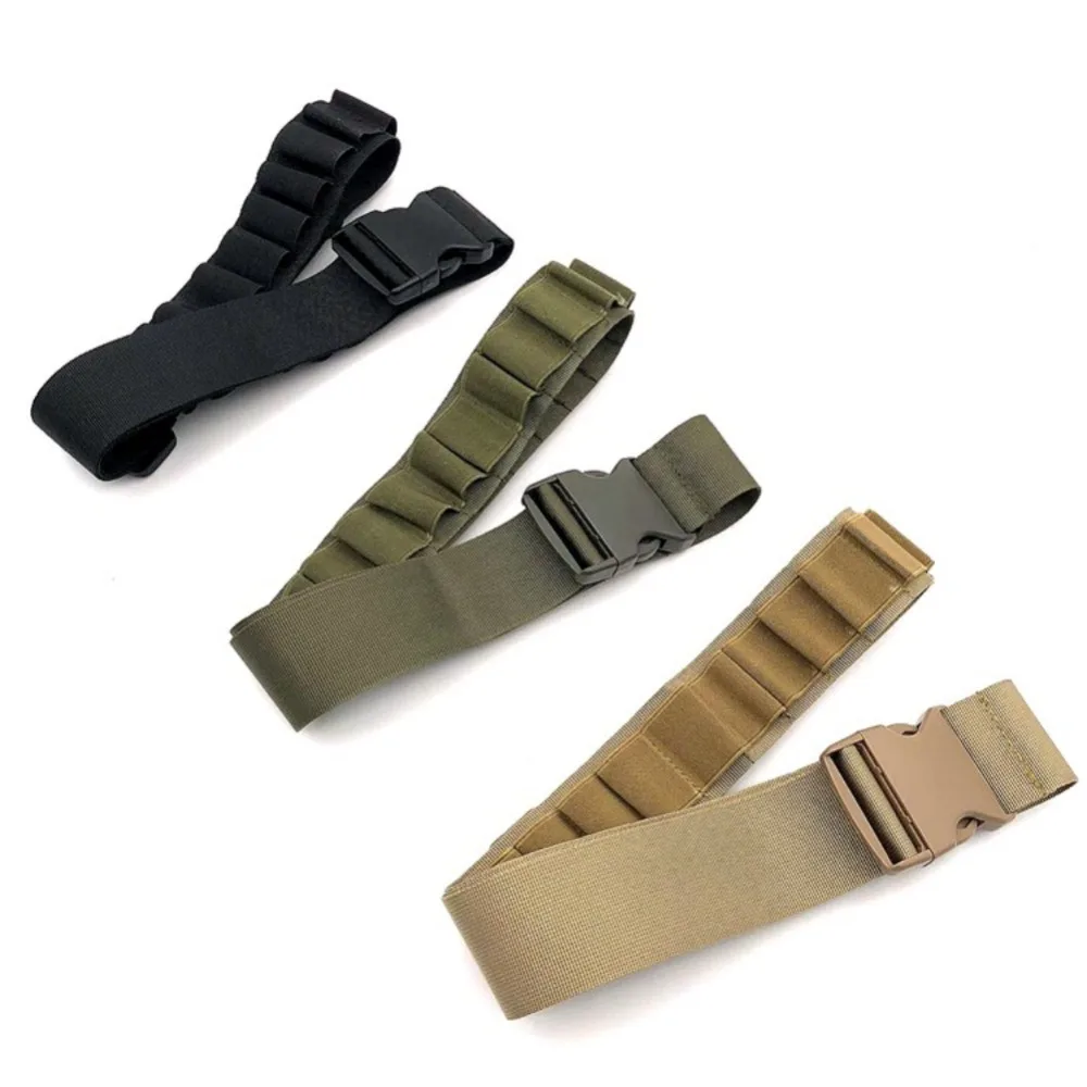 

new Outdoor Hunting Ammunition Belt Tactical Air Gun Shooting Gun Shell Bullet Belt Bullet Holster