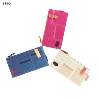 

sikeo 2017 Newest Portable Car Sun Visor Pocket Pouch Phone Earphone Pocket In-Car Card Storage Bag