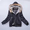 US Size S-3XL Upgraded Quality Jacket Women Spring Winter Coat Sweatshirt Large Raccoon Fur Hoodie Women Clothing #3002 ► Photo 2/6