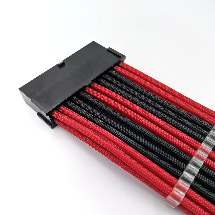 ATX 24Pin_Red_Black_extension cable_4