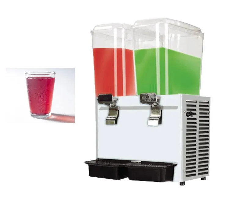 CE approved automatic cold drink water fruit juice dispenser with tap