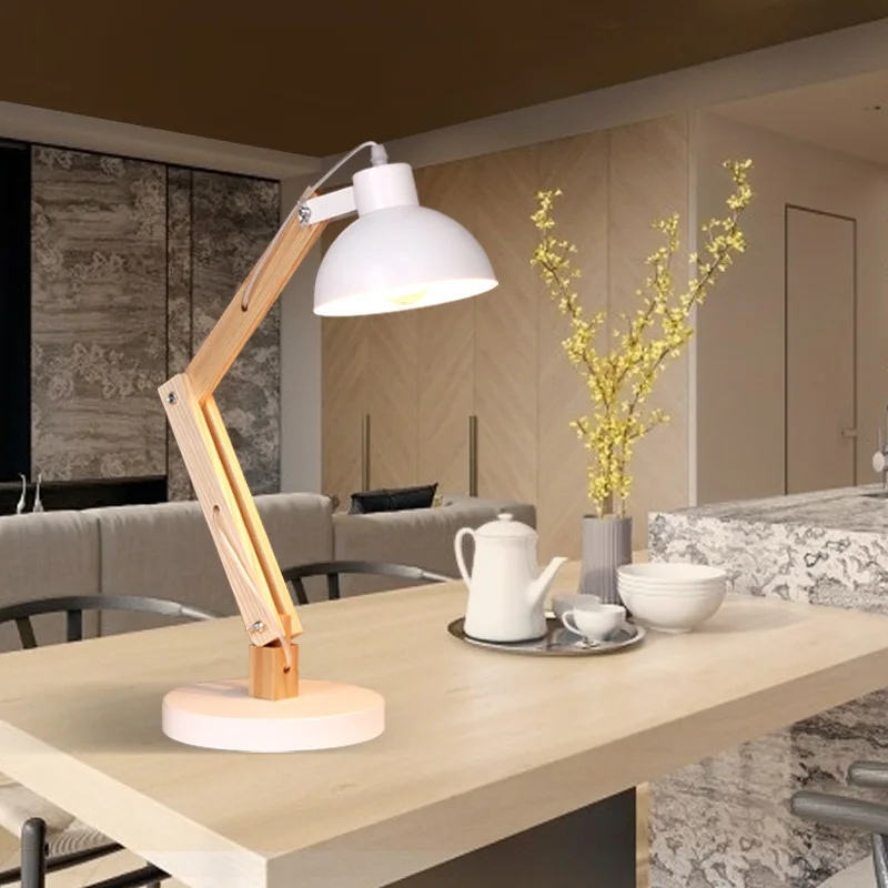 Nortic simple creative lamparas de mesa para el dormitorio для учебы и работы lampe chevet chambre|Настольные лампы| |