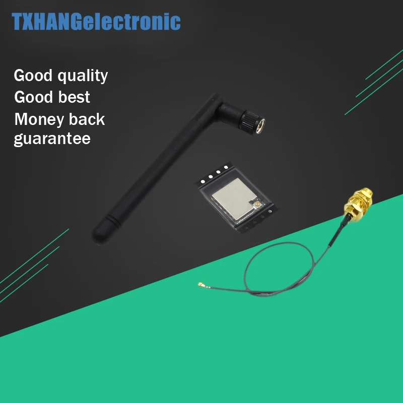

ESP8266 ESP-07S Serial WIFI Wireless Transceiver Module +3DBI WiFi Antenna SMA T