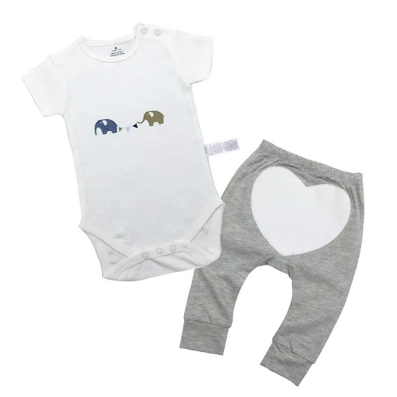 

Newborn Boy girl Clothing Set Cotton shorts Romper long pants 6-24M Baby Suit Infant baby boy girl summer Kids Outwear clothes